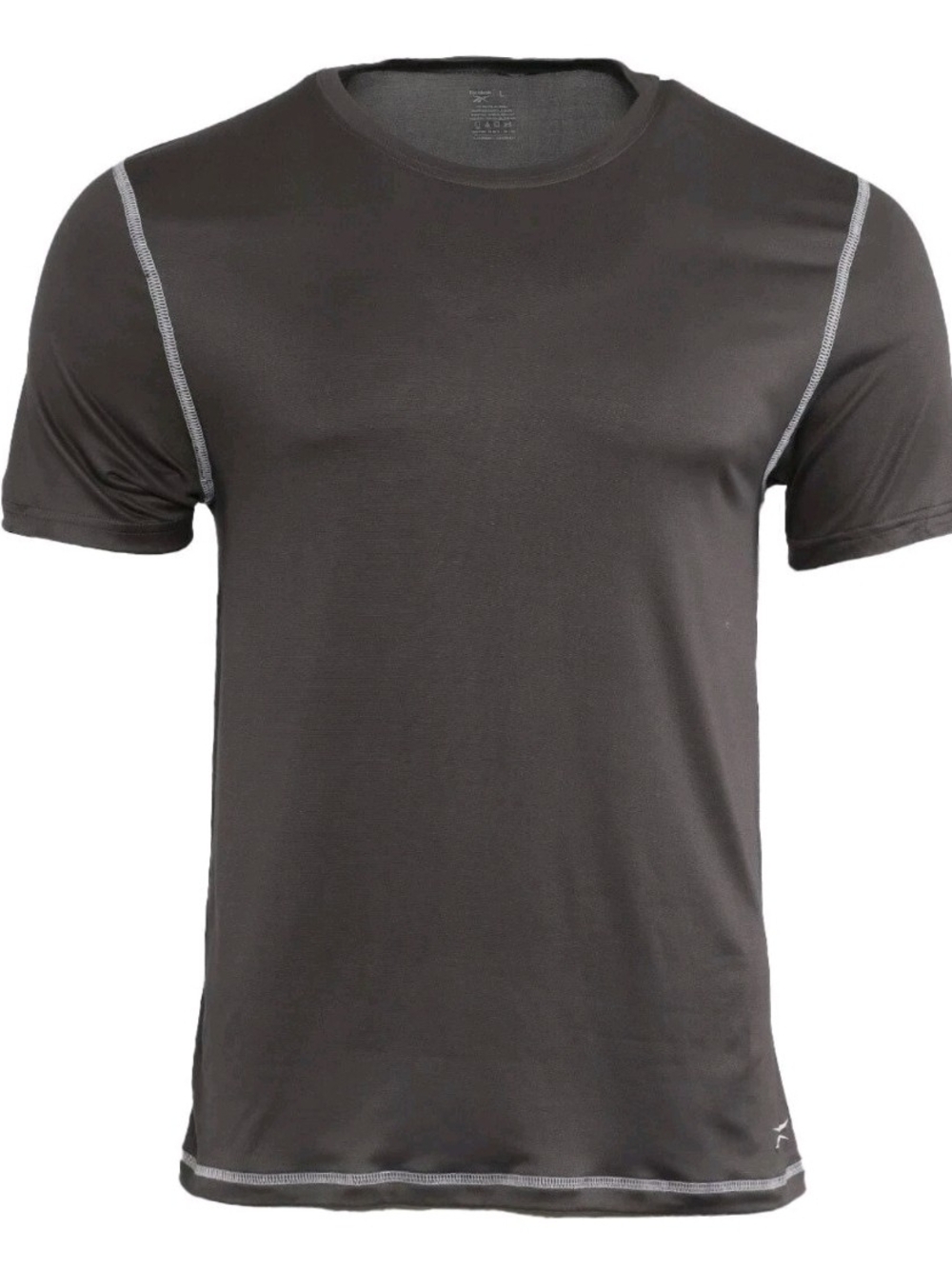 Reebok Men's Performance Activewear Crew Neck T-Shirt - Charcoal Size L